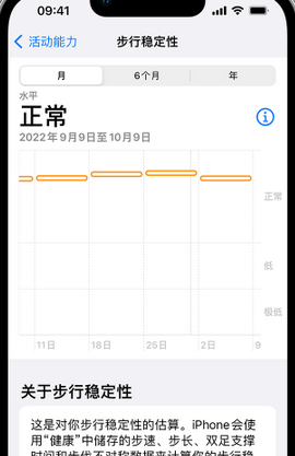 土默特左iPhone手机维修如何在iPhone开启'步行稳定性通知'