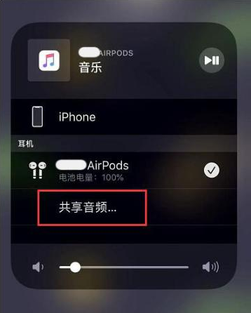 土默特左苹果14音频维修点分享iPhone14音频共享设置方法 